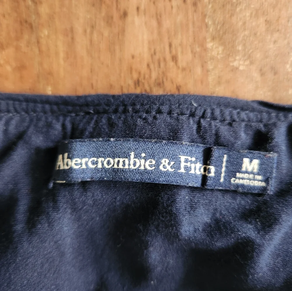 Abercrombie & Fitch Red and White Plaid Mini Skirt M
